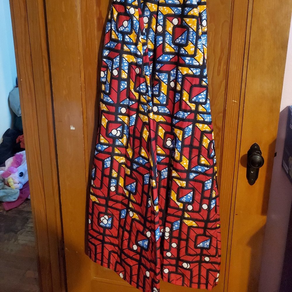 NWT Francis + Benedict L Maxi Skirt "Empowerment" - RETIRED PRINT